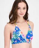 Tommy Bahama Women's Isola Vita Reversible Halter Bikini Top