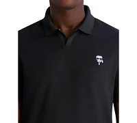 Karl Lagerfeld Paris Men's Regular-Fit Head Pique Polo Shirt