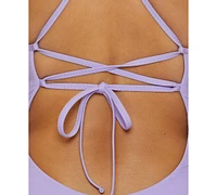 Becca Women's Fiesta Plunge-Neck One-Piece Swimsuit