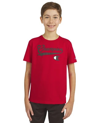 Champion Big Boys Logo Graphic Short-Sleeve T-Shirt