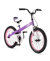 RoyalBaby Cubetube Honey 18-Inch Kids Bicycle with Kickstand, Purple