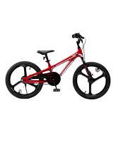 RoyalBaby Moon-5 18" Magnesium Kids Bicycle with Kickstand, Red