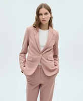 Mango Women's Straight Suit Trousers