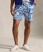 Polo Ralph Lauren Men's 7.5-Inch Floral Spa Terry Shorts