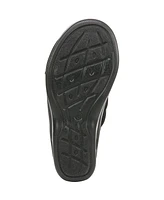 BZees Women's Serenade Washable Slide Wedge Sandals