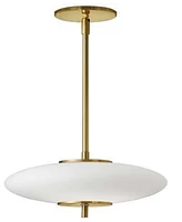 Dainolite 7.75" Metal Maddie Led Pendant