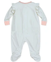 Disney Baby Girls Dumbo Footed Coverall & Headband, 2 Piece Set