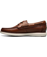 Florsheim Men's Tropics Moc Toe Elastic Lace Boat Shoe