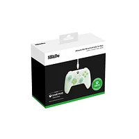 8Bitdo Ultimate Mini Wired Controller with Rgb Ring, Hall Effect Joysticks and Triggers for Xbox, Windows - Translucent Pink
