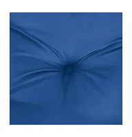 Garden Bench Cushions 2 pcs Blue 59.1"x19.7"x2.8" Oxford Fabric