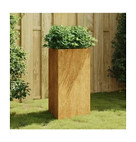 Garden Planter 19.7"x16.9"x29.5" Corten Steel