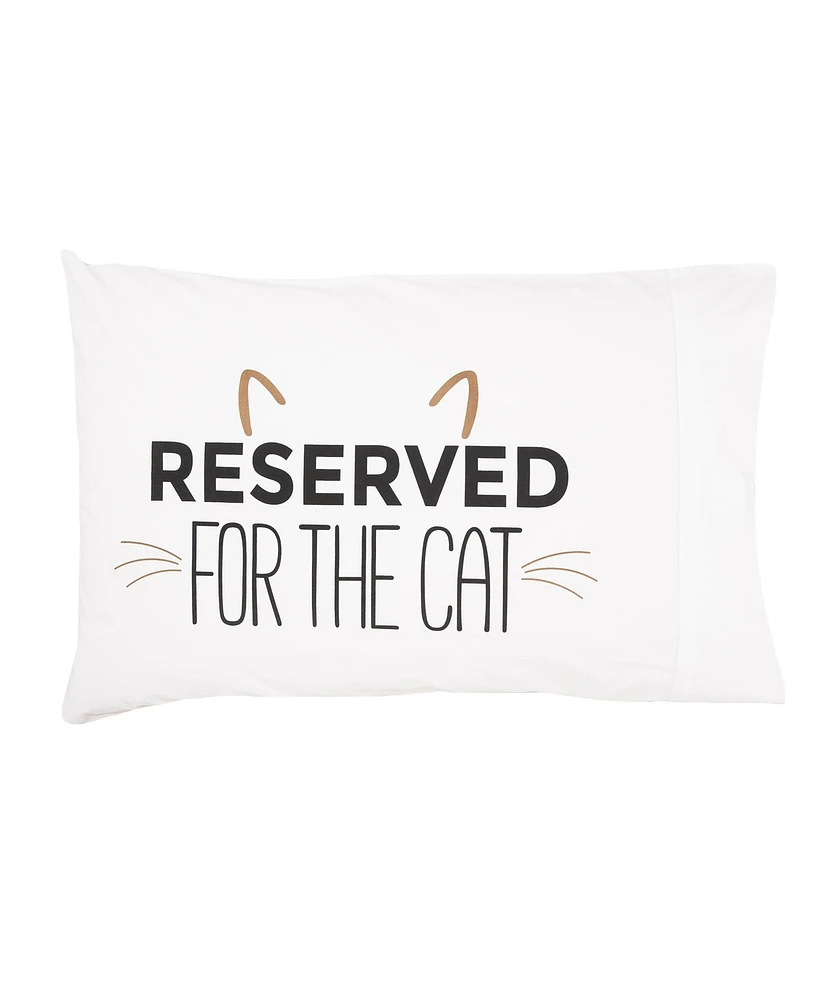 20" x 30" Reserved For The Cat Pillowcase