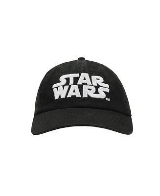 Star Wars Men's Classic Logo Unstructured Baseball Hat (58cm)