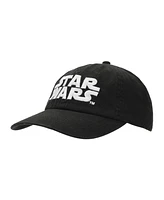 Star Wars Men's Classic Logo Unstructured Baseball Hat (58cm)