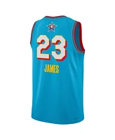 Jordan Men's and Women's LeBron James Light Blue 2025 Nba All-Star Game Swingman Player Jersey