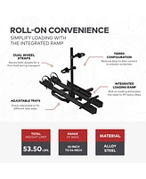 Yakima OnRamp Lx Bike Rack with Ramp and Wheel Straps for 2" Hitch Receivers