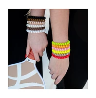 Women's Hair Tie Set - Neons