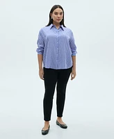 Mango Women's Striped Straight Shirt