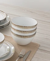 Noritake Raylan Cereal Bowls, Set of 4