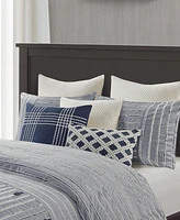 Madison Park Signature Essence Clipped Jacquard 9-Pc.Comforter Set, Queen