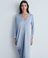 Mango Women's Asymmetric Draped Gown