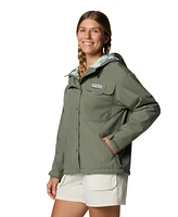 Columbia Women's Pfg Open Water Hooded Rain Jacket