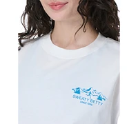 Sweaty Betty Women's Cotton Explore More Logo T-Shirt