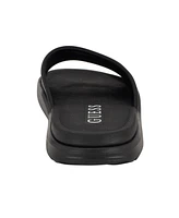 Guess Men's Mylas Branded Slip On Fashion Slides