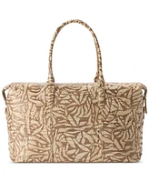 Brahmin Duxbury Weekender Melbourne Leather Extra-Large Travel Duffel Bag