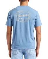 Men's Tuffalo Relaxed Fit Short Sleeve Logo Graphic Crewneck T-Shirt