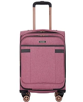 Hudson Expandable Rolling Softside Luggage Set, 3 Piece
