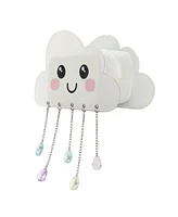 Bioworld Cute Cloud with Jewel Charms Clear Mini Backpack