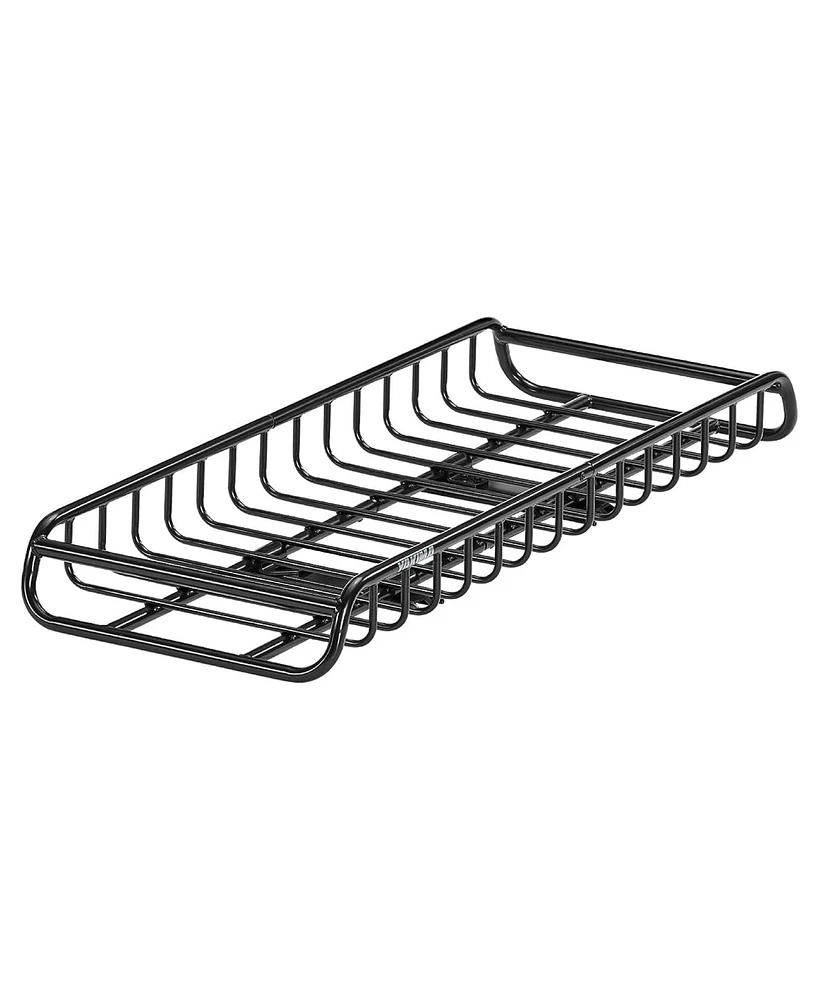 Yakima Exo GearWarrior Sturdy Heavy Duty Alloy Steel Cargo Basket Mount, Black