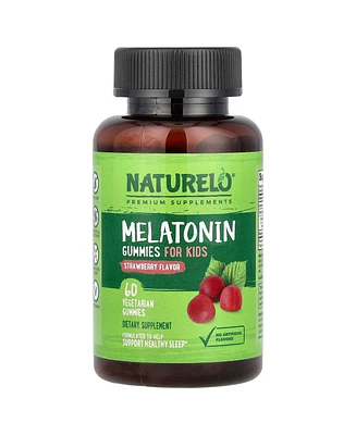 Naturelo Melatonin Gummies For Kids Strawberry 1 mg