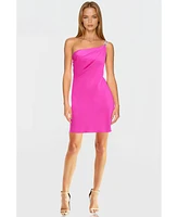 Womens The Luna One-Shoulder Cocktail Dress