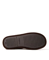 Dearfoams Men's Asher Quilted Plaid Clog House Slipper