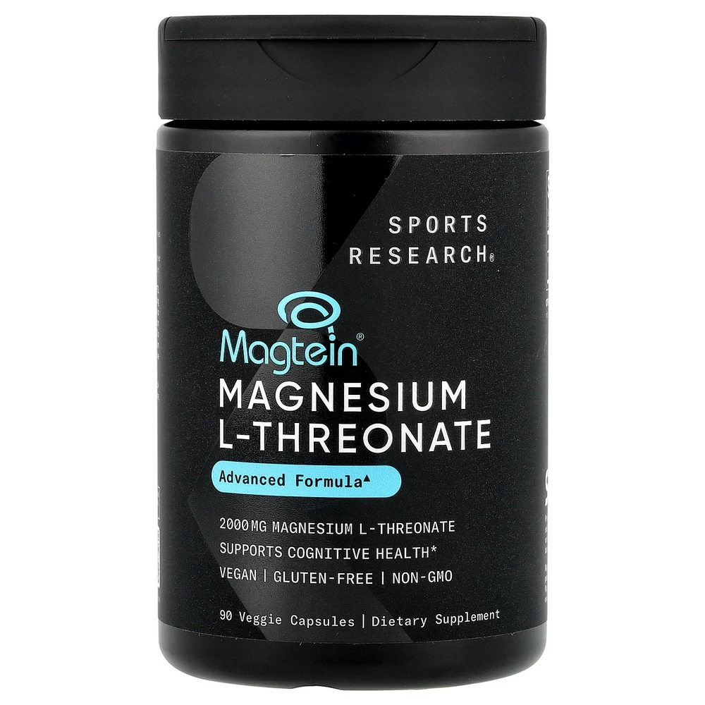 Sports Research Magtein Magnesium L-Threonate 48 mg