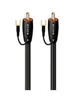 AudioQuest Black Lab Rca Male to Rca Male Subwoofer Cable - 6.56 ft. (2m)