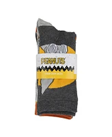 Peanuts Women's Snoopy & Woodstock Halloween 5-Pair Casual Crew Socks