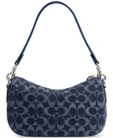 Coach Small Swinger Bag in Signature Denim