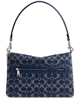 Coach Small Chain Tabby Shoulder Bag in Signature Denim