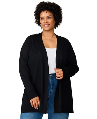 Melissa Paige Plus Open-Front Cardigan Sweater, Exclusively at Macy's