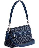 Coach Soft Tabby Small Shoulder Bag in Signature Denim