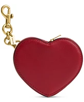 Coach Heart Leather Coin Purse