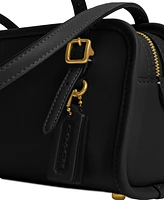 Coach Swing Zip Leather Shoulder Bag 20