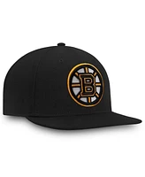 Fanatics Men's Black Boston Bruins Core Fitted Hat