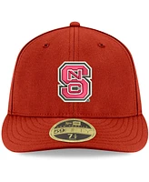 Men's New Era Red Nc State Wolfpack Basic Low Profile 59Fifty Fitted Hat