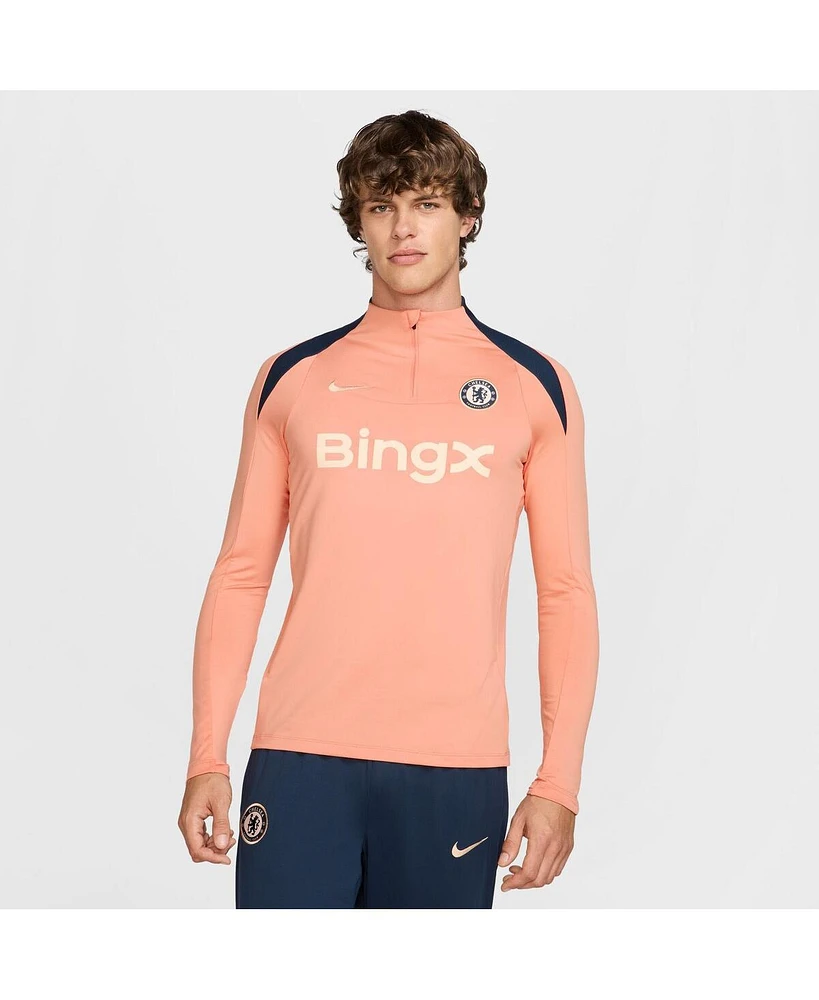 Nike Men's Orange Chelsea 2024/25 Strike Drill T-Shirt