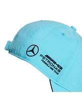 Adidas Men's Blue Mercedes-amg Petronas F1 Team Driver Wear Adjustable Hat