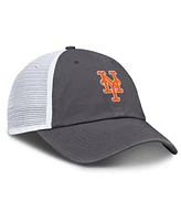 Nike Men's Gray New York Mets Adjustable Trucker Hat